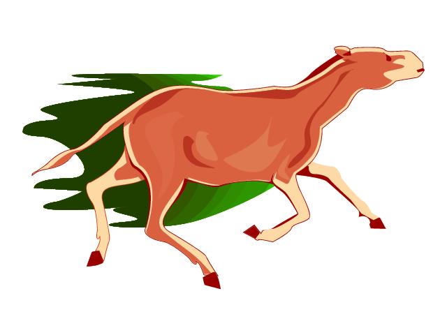 Horses clip art