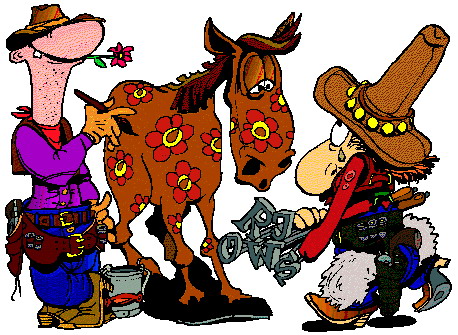 Horses clip art