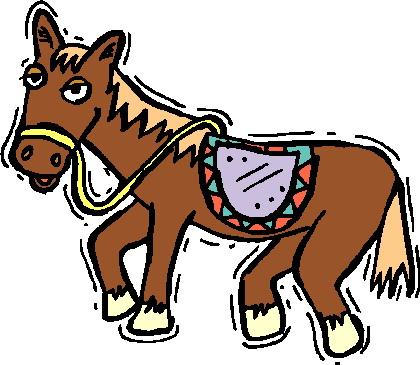 Horses clip art