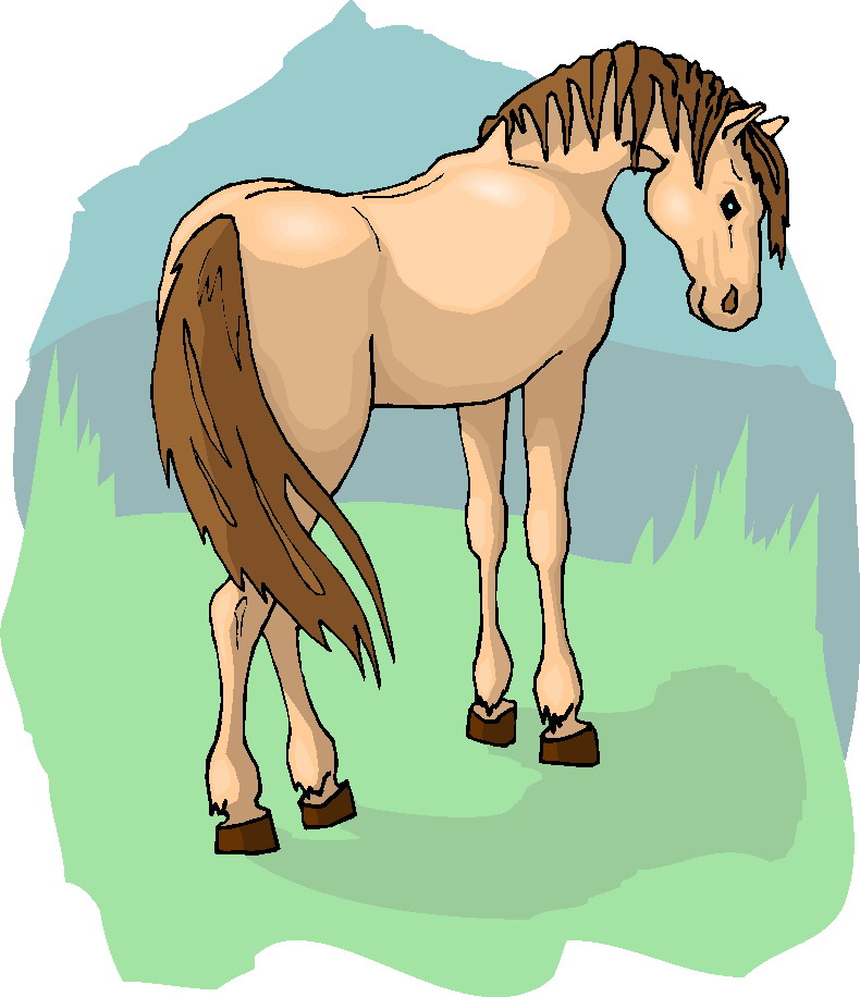 Horses clip art