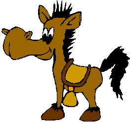 Horses clip art