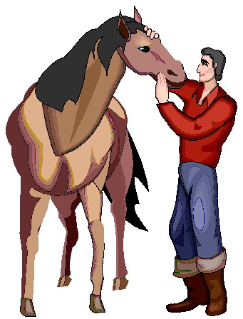 Horses clip art