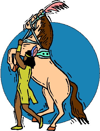 Horses clip art