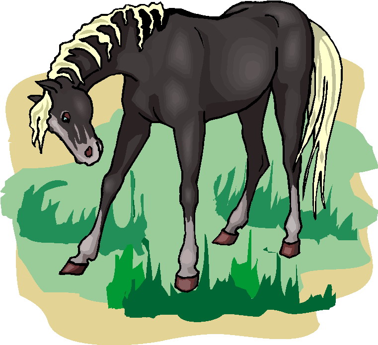 Horses clip art