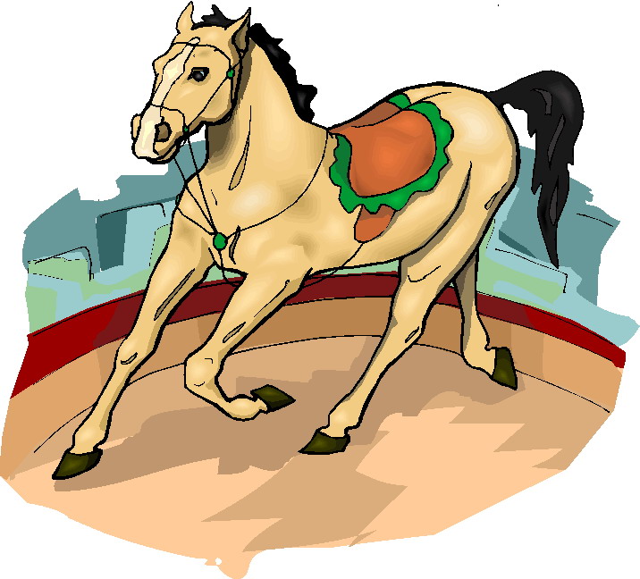 Horses clip art