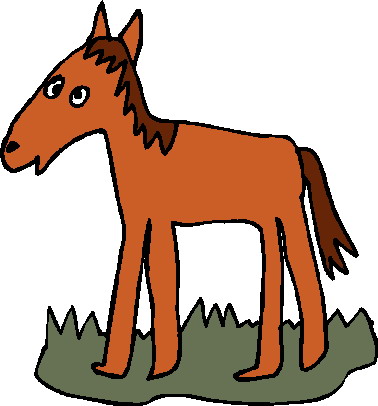 Horses clip art