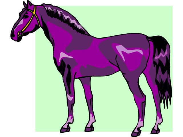 Horses clip art