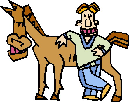 Horses clip art