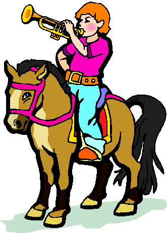 Horses clip art