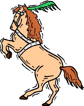 Horses clip art