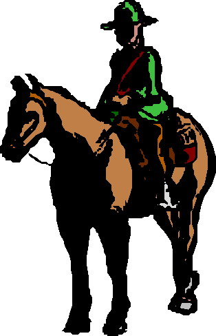 Horses clip art