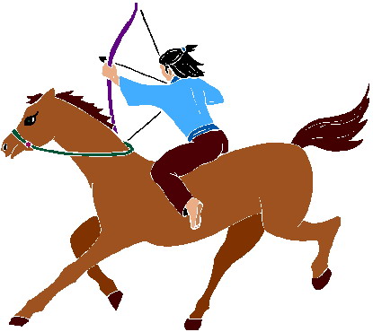 Horses clip art