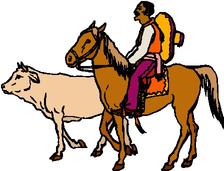 Horses clip art