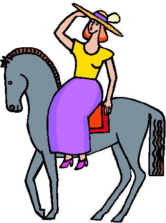 Horses clip art