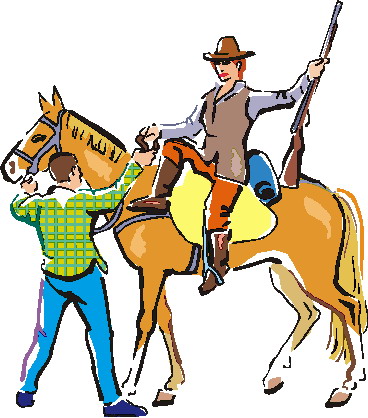 Horses clip art