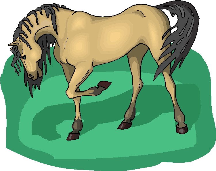 Horses clip art