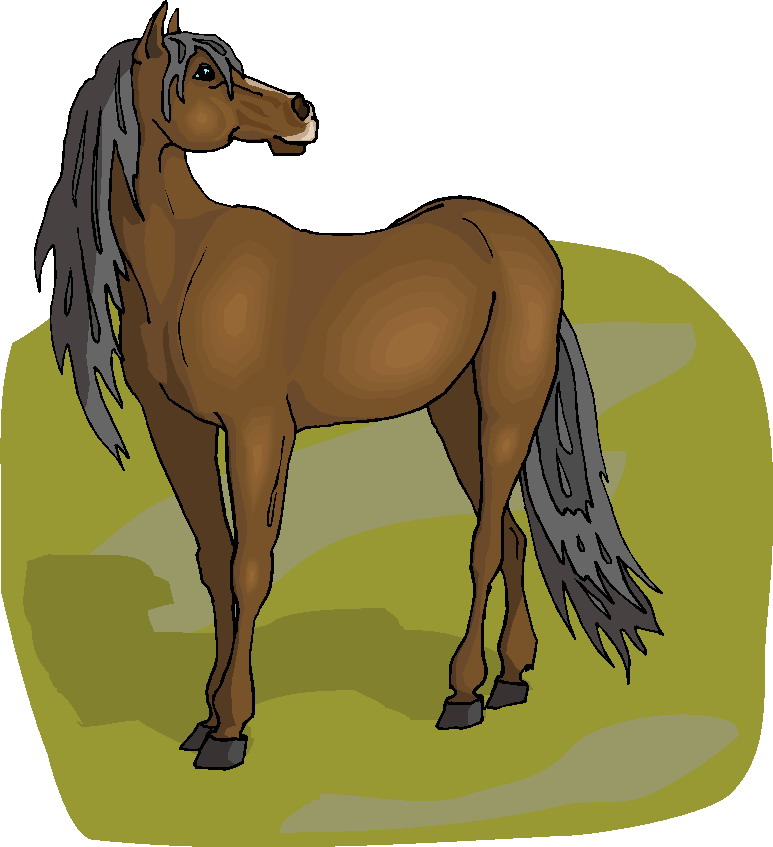 Horses clip art