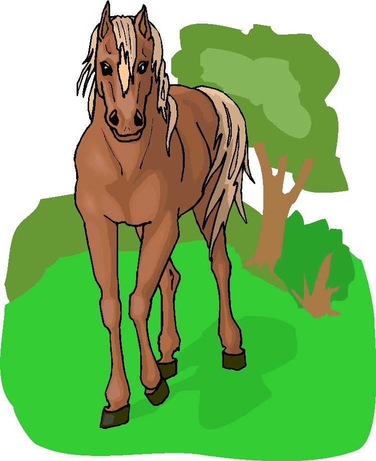 Horses clip art