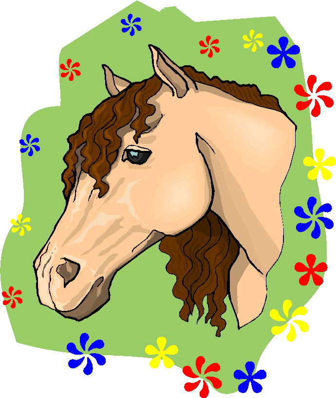 Horses clip art