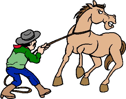 Horses clip art