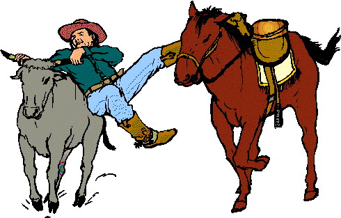 Horses clip art