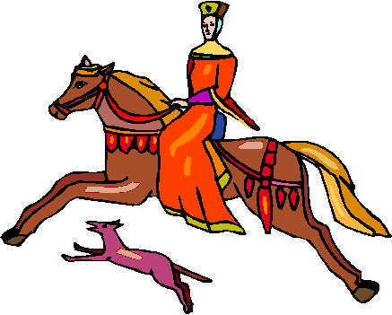 Horses clip art