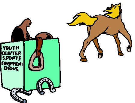 Horses clip art