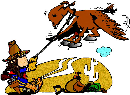 Horses clip art