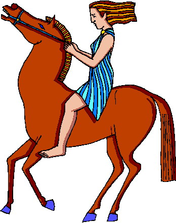 Horses clip art