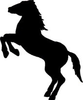 Horses clip art