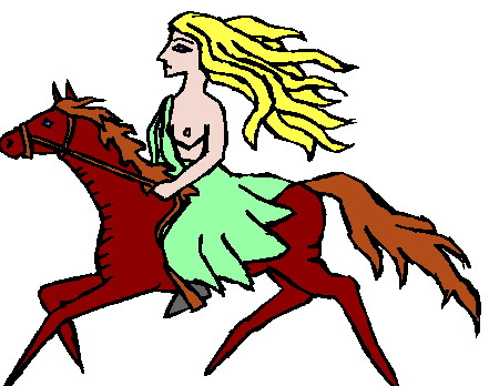 Horses clip art