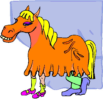 Horses clip art