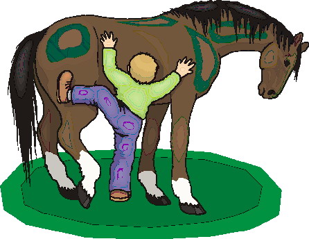 Horses clip art