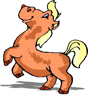 Horses clip art