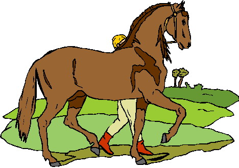 Horses clip art