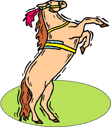 Horses clip art