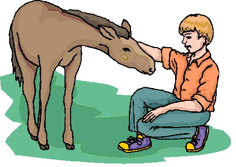 Horses clip art