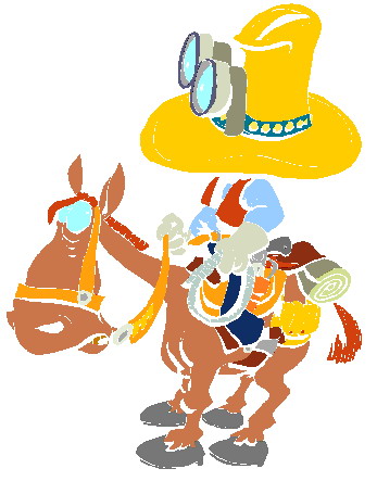 Horses clip art