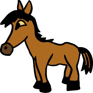 Horses clip art