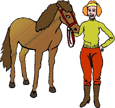 Horses clip art