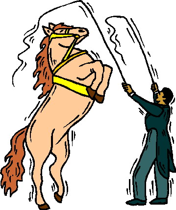 Horses clip art