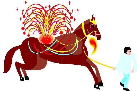 Horses clip art