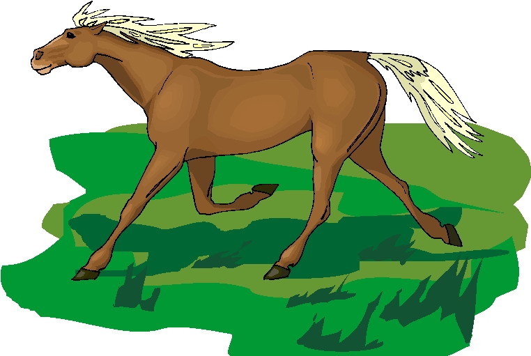 Horses clip art