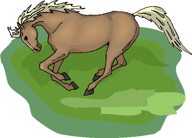 Horses clip art