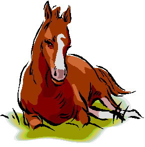 Horses clip art