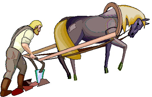 Horses clip art