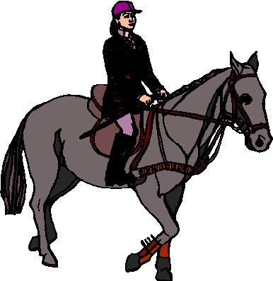 Horses clip art