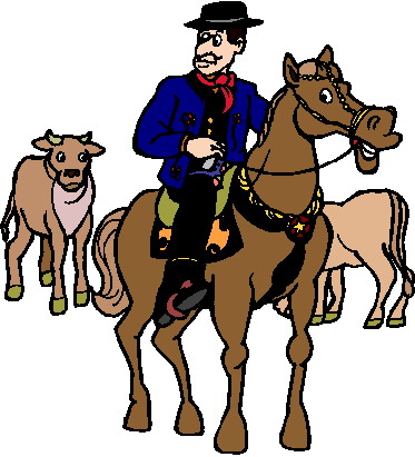Horses clip art