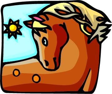 Horses clip art