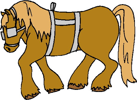 Horses clip art
